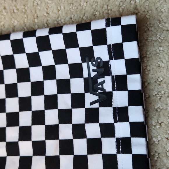 NWT ❗️ Vans of the wall cotton checks  black and white shorts size XS - Picture 6 of 10